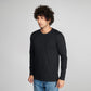 Basic Black Full Sleeves T-Shirt