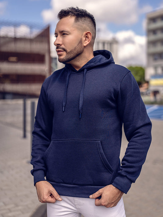 Basic Navy Blue Hoodie