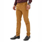 Slim Fit Musturd Cotton Chino Pants
