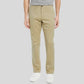 Slim Fit Camel Brown Cotton Chino Pants