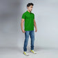 Men's Parrot Green Polo T-Shirt
