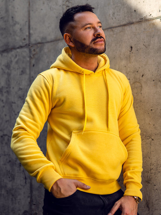 Basic Yellow Hoodie