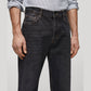 Men's Charcoal Black Denim Jeans
