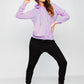 Basic Women's Light Purple Hoodie