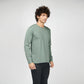 Basic Steel Gray Full Sleeves T-Shirt