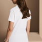 Women's White Polo Shirt