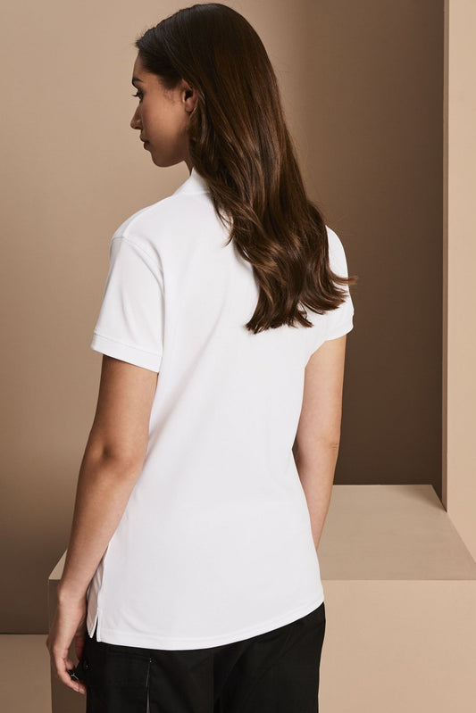 Women's White Polo Shirt