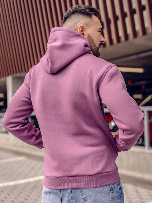 Basic Light Purple Hoodie