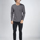 Basic Dark Gray Full Sleeves T-Shirt