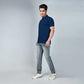 Men's Navy Blue Polo T-Shirt