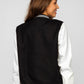 Women's Black Baseball Jacket