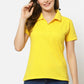 Women's Yellow Polo Shirt
