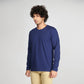Basic Royal Blue Full Sleeves T-Shirt