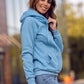 Basic Women's Sky Blue Hoodie