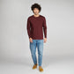 Basic Maroon Full Sleeves T-Shirt