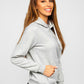 Basic Women's Heather Grey Hoodie