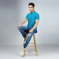 Men's Turkish Blue Polo T-Shirt