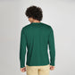 Basic Olive Green Full Sleeves T-Shirt