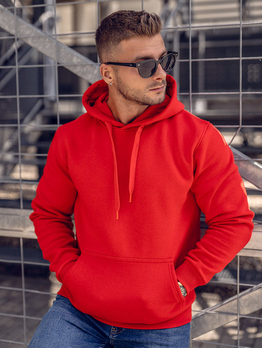 Basic Red Hoodie