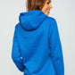 Basic Women's Royal Blue Hoodie
