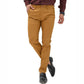 Slim Fit Musturd Cotton Chino Pants