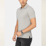 Men's Haider Gray Polo T-Shirt