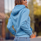 Basic Women's Sky Blue Hoodie
