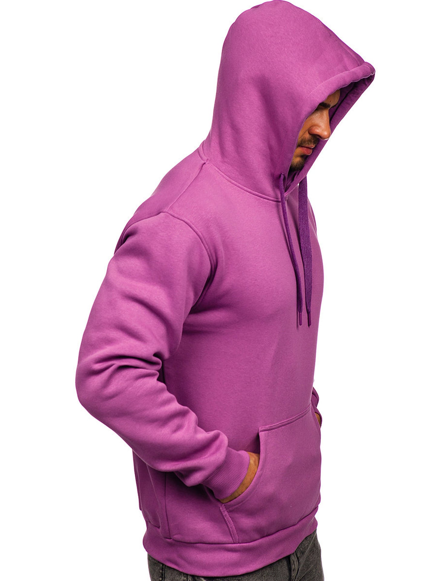 Basic Light Purple Hoodie