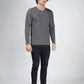 Basic Dark Gray Full Sleeves T-Shirt
