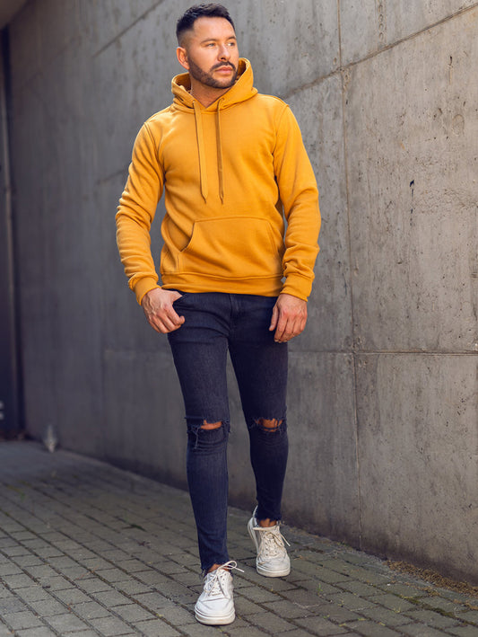 Basic Mustard Hoodie