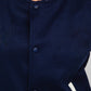 Women's Navy Blue Baseball Jacket