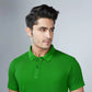 Men's Parrot Green Polo T-Shirt