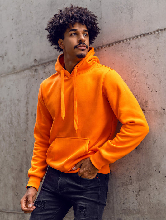 Basic Orange Hoodie