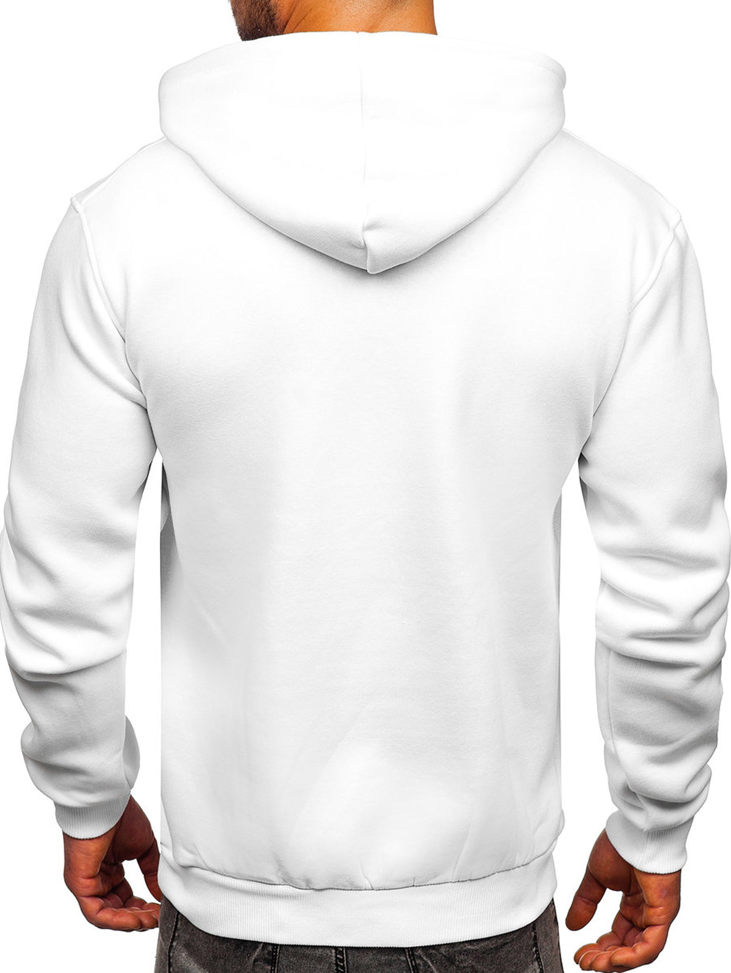 Basic White Hoodie