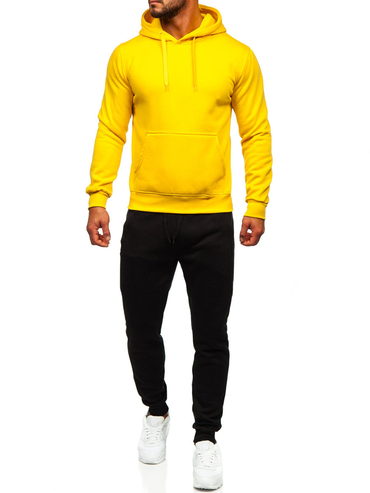 Basic Yellow Hoodie