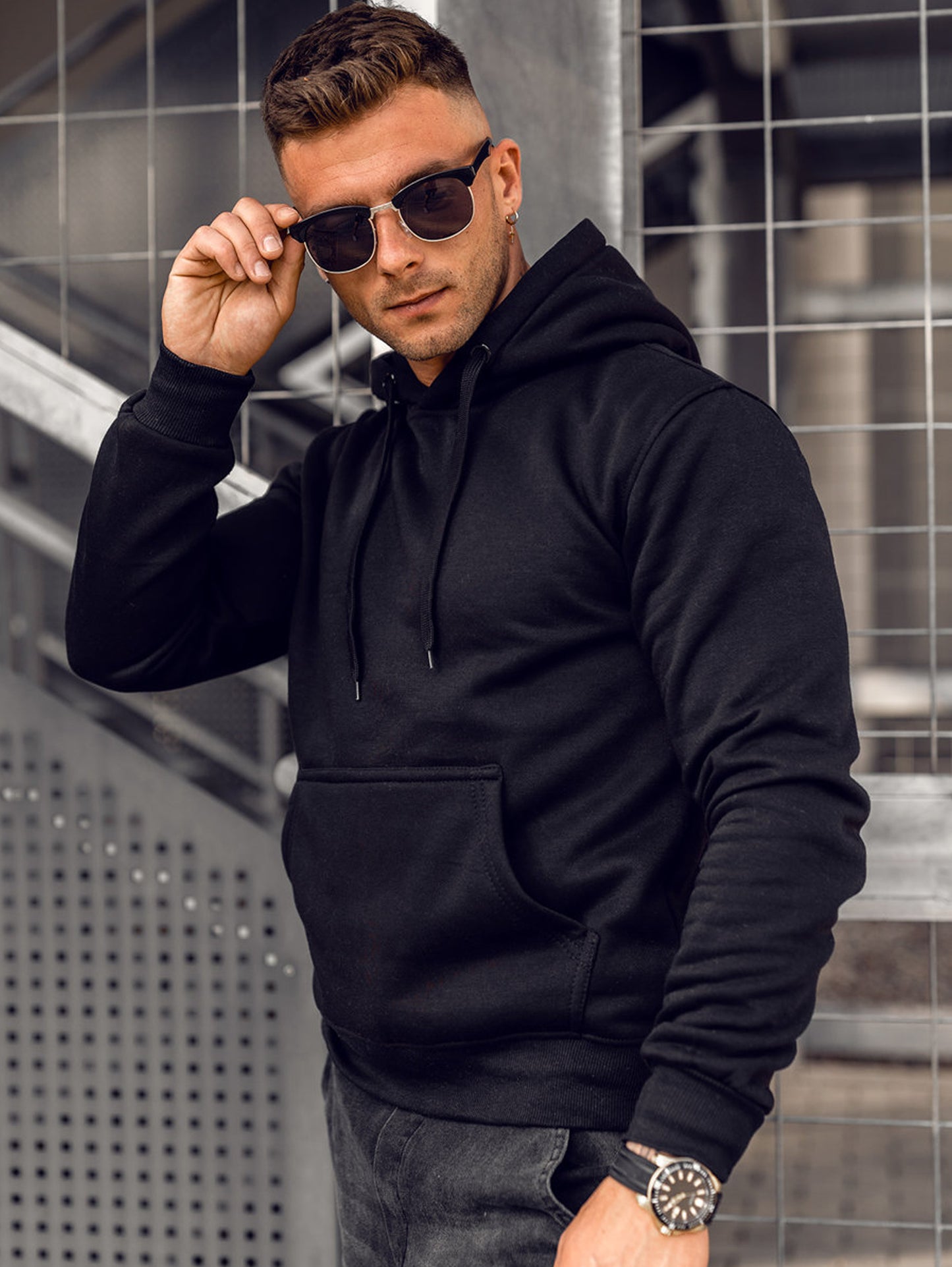 Basic Black Hoodie