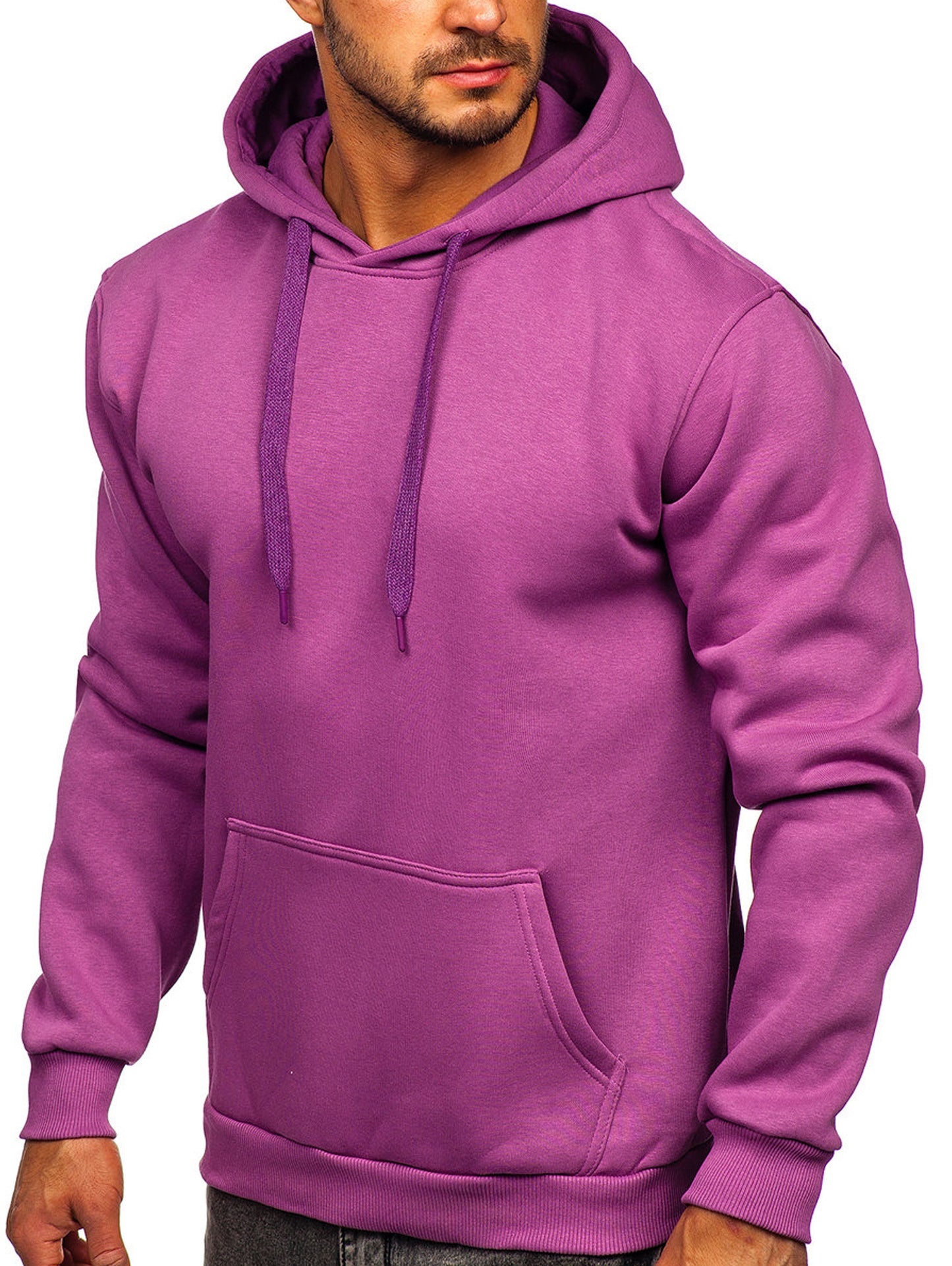 Basic Light Purple Hoodie