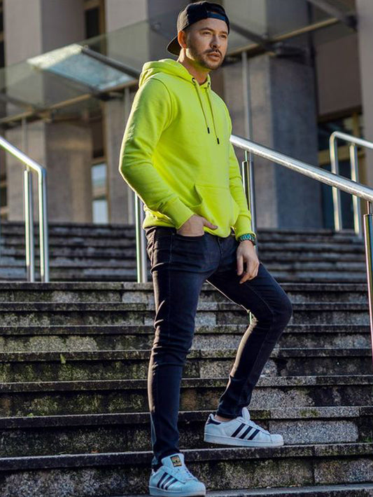 Basic Neon Green Hoodie