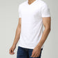 Basic V-Neck T-Shirt White