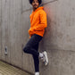 Basic Orange Hoodie