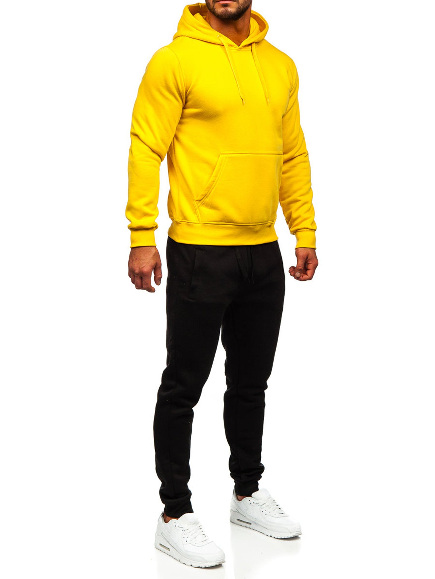 Basic Yellow Hoodie