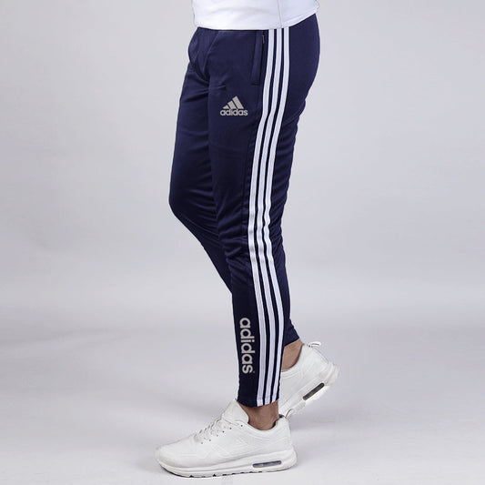 Adidas Essentials 3-Stripes Tapered Pants – Navy Blue
