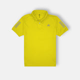 Adidas 3-Stripes Tee - DRI-FIT Polo – Yellow
