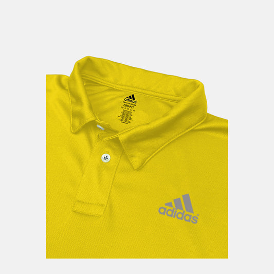 Adidas 3-Stripes Tee - DRI-FIT Polo – Yellow