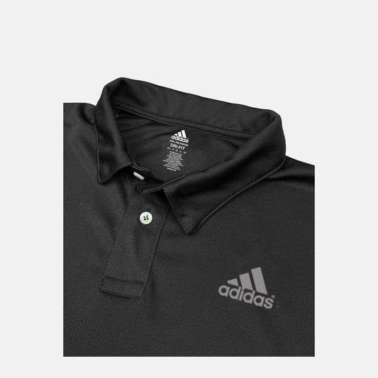 Adidas 3-Stripes Tee - DRI-FIT Polo – Black