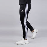 Adidas Essentials 3-Stripes Tapered Pants – Black