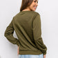 Women's Army Green Sweatshirt