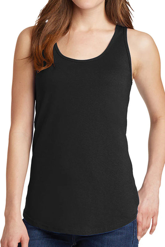 Women's Basic Tank Top Black Color