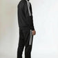 Adidas 3-Stripe Tracksuit – Black – Micro Stretch DRI-FIT Fabric