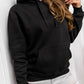 Basic Women's Black Hoodie